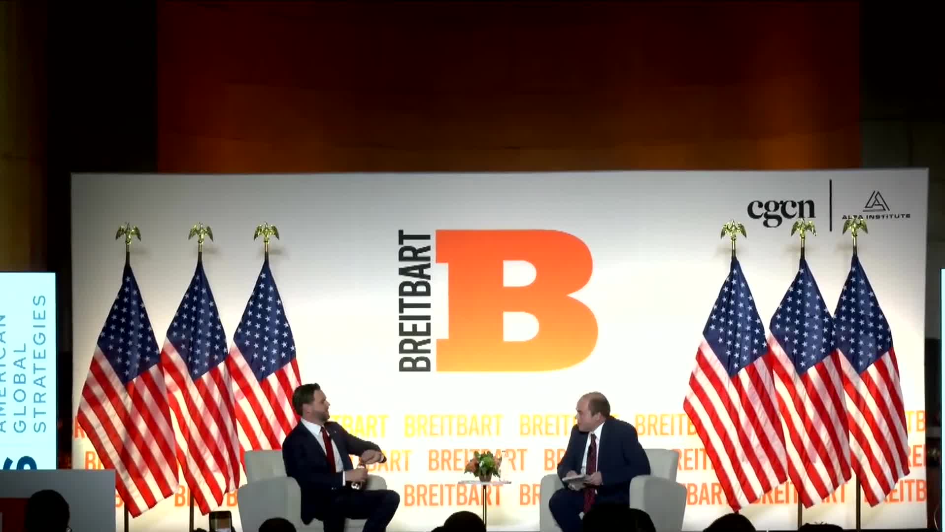 Interview: Matthew Boyle of Breitbart Interviews JD Vance at a Fireside Chat - November 20, 2025