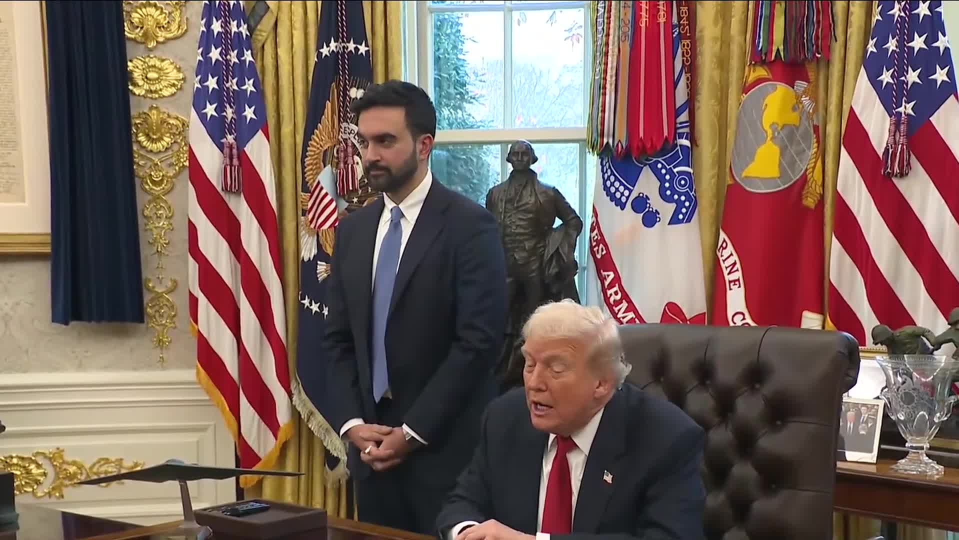 Remarks: Donald Trump Meets with Zohran Mamdani in the Oval Office - November 21, 2025