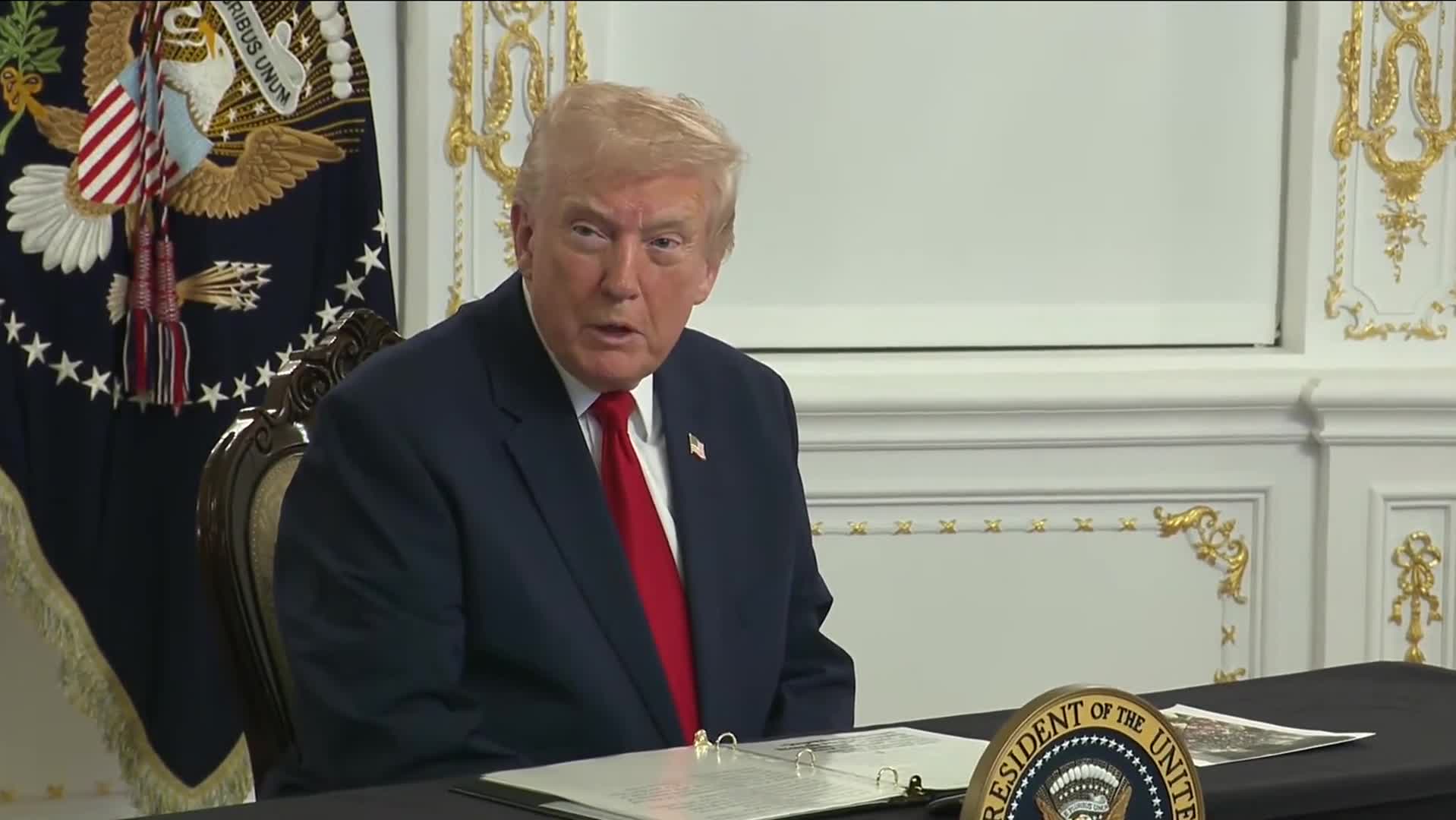 Remarks: Donald Trump Speaks with Servicemembers Via Video on Thanksgiving - November 27, 2025