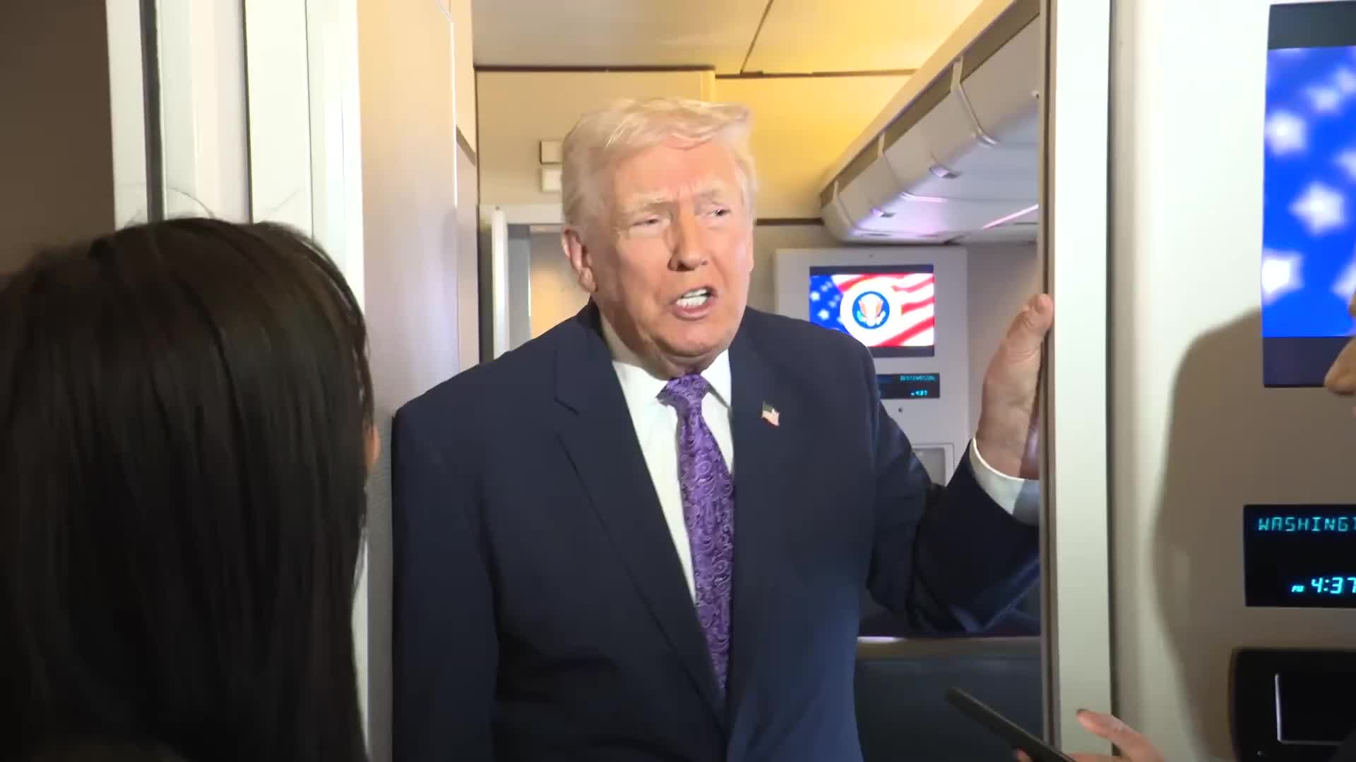 Press Gaggle: Donald Trump Speaks to Reporters on Board Air Force One - November 30, 2025