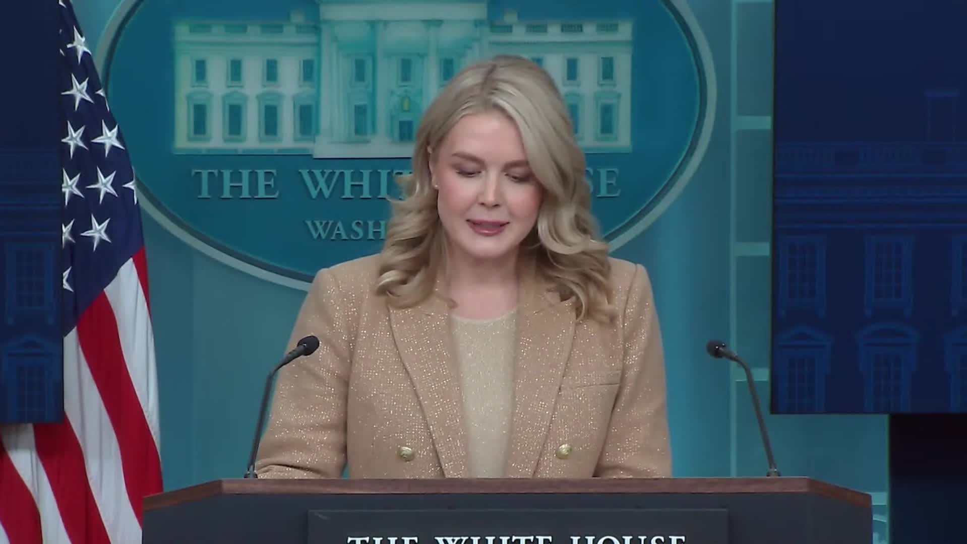 Press Briefing: Karoline Leavitt Holds a Press Briefing at The White House - December 1, 2025