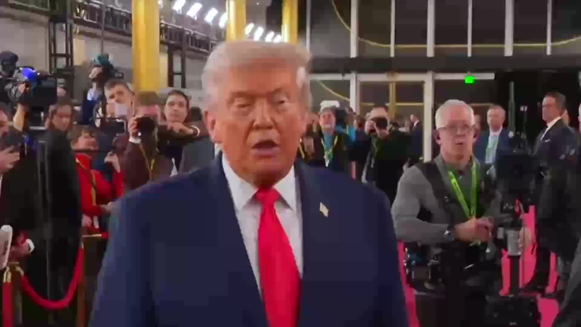 Press Gaggle: Donald Trump Speaks to Reporters at the FIFA World Cup Drawing - December 5, 2025