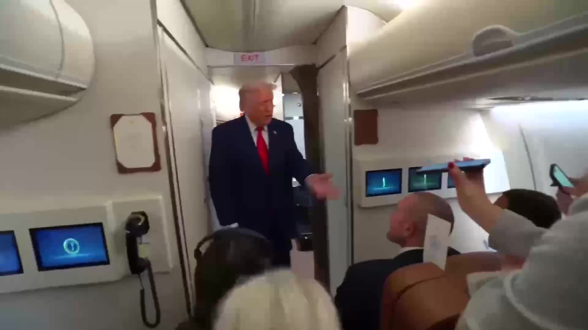 Press Gaggle: Donald Trump Speaks to Reporters on Board Air Force One - December 9, 2025