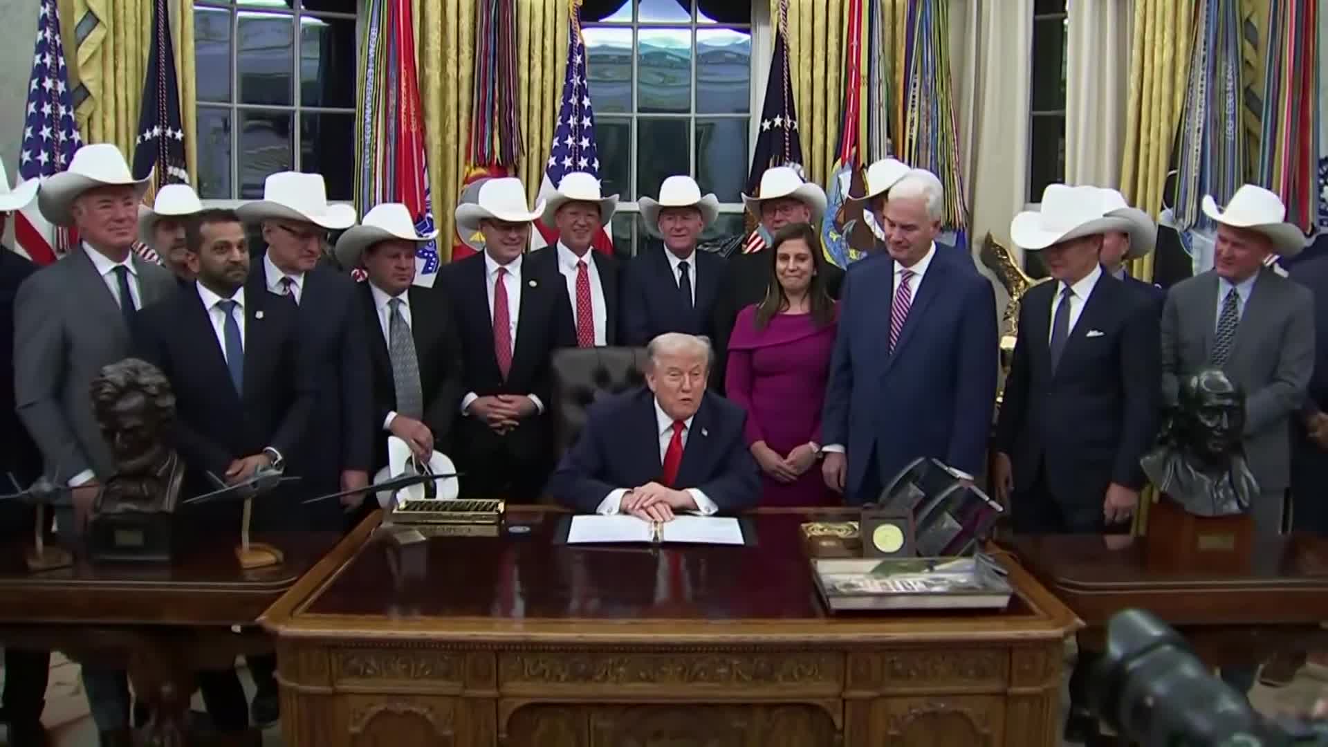 Remarks: Donald Trump Signs a Bill Honoring the 1980 Men's Olympic Hockey Team - December 12, 2025