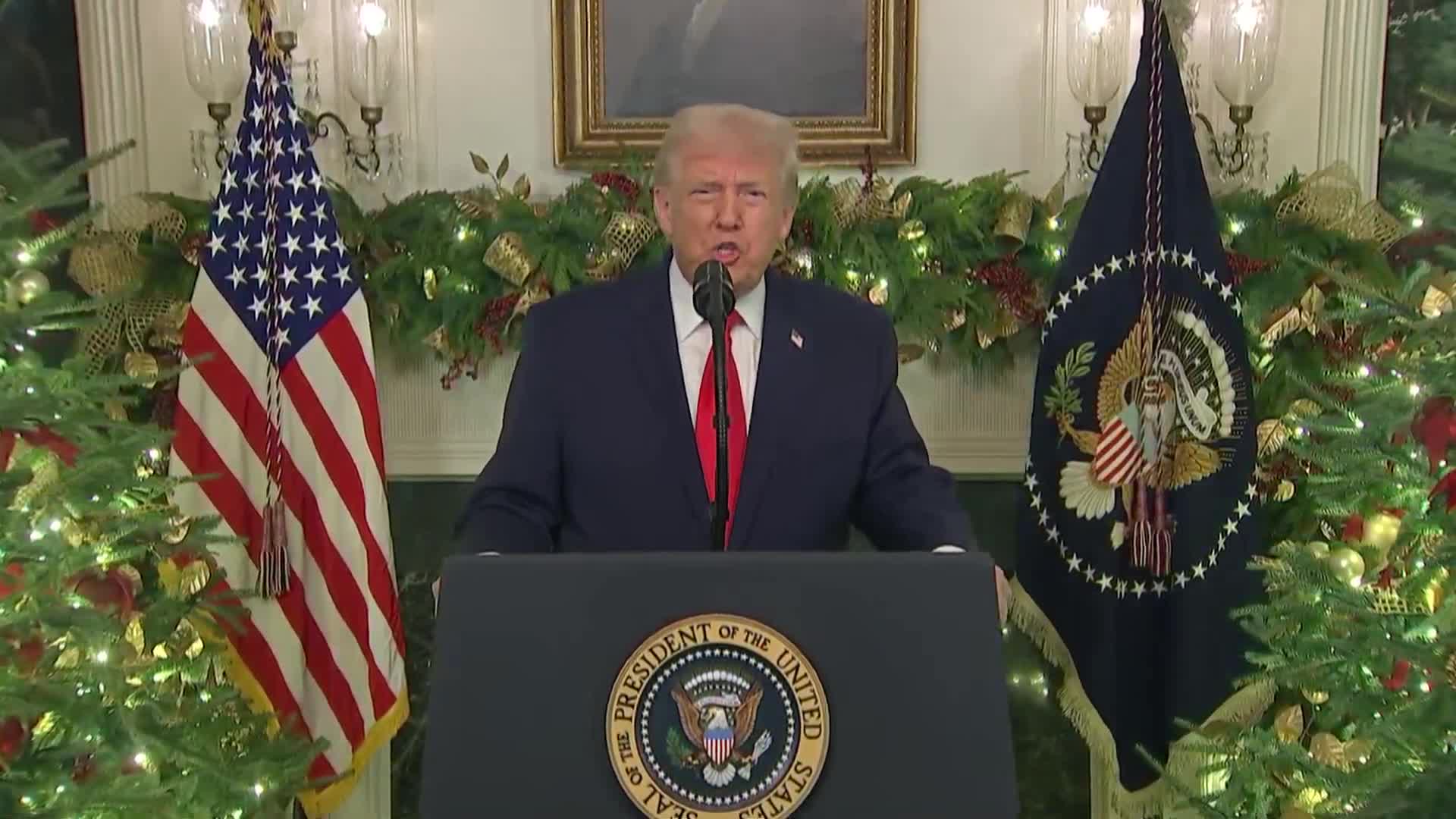 Remarks: Donald Trump Delivers a Live Prime-Time Address to the Nation - December 17, 2025