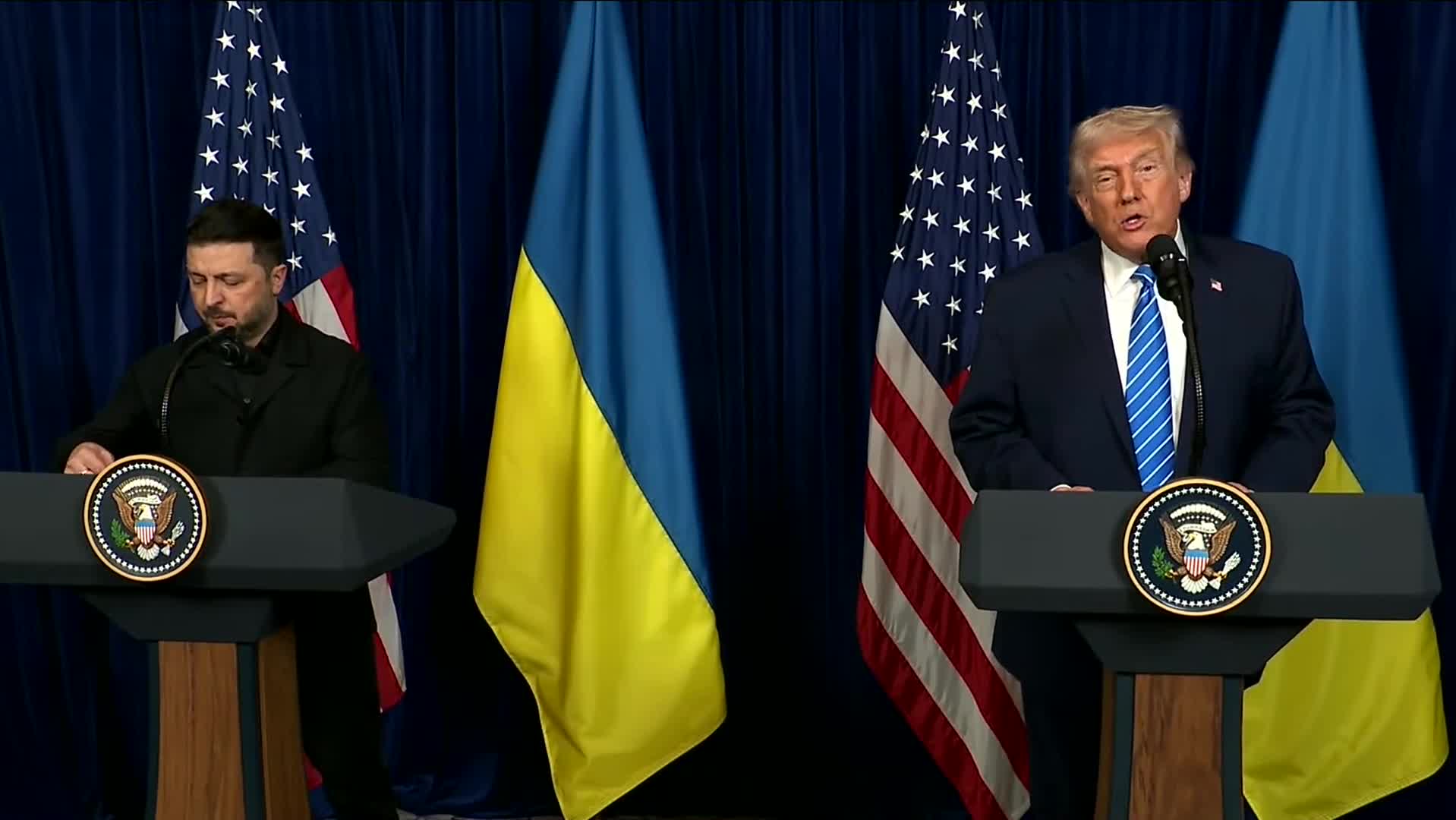 Press Conference: Donald Trump and Volodymyr Zelenskyy Hold a Joint Press Event - December 28, 2025