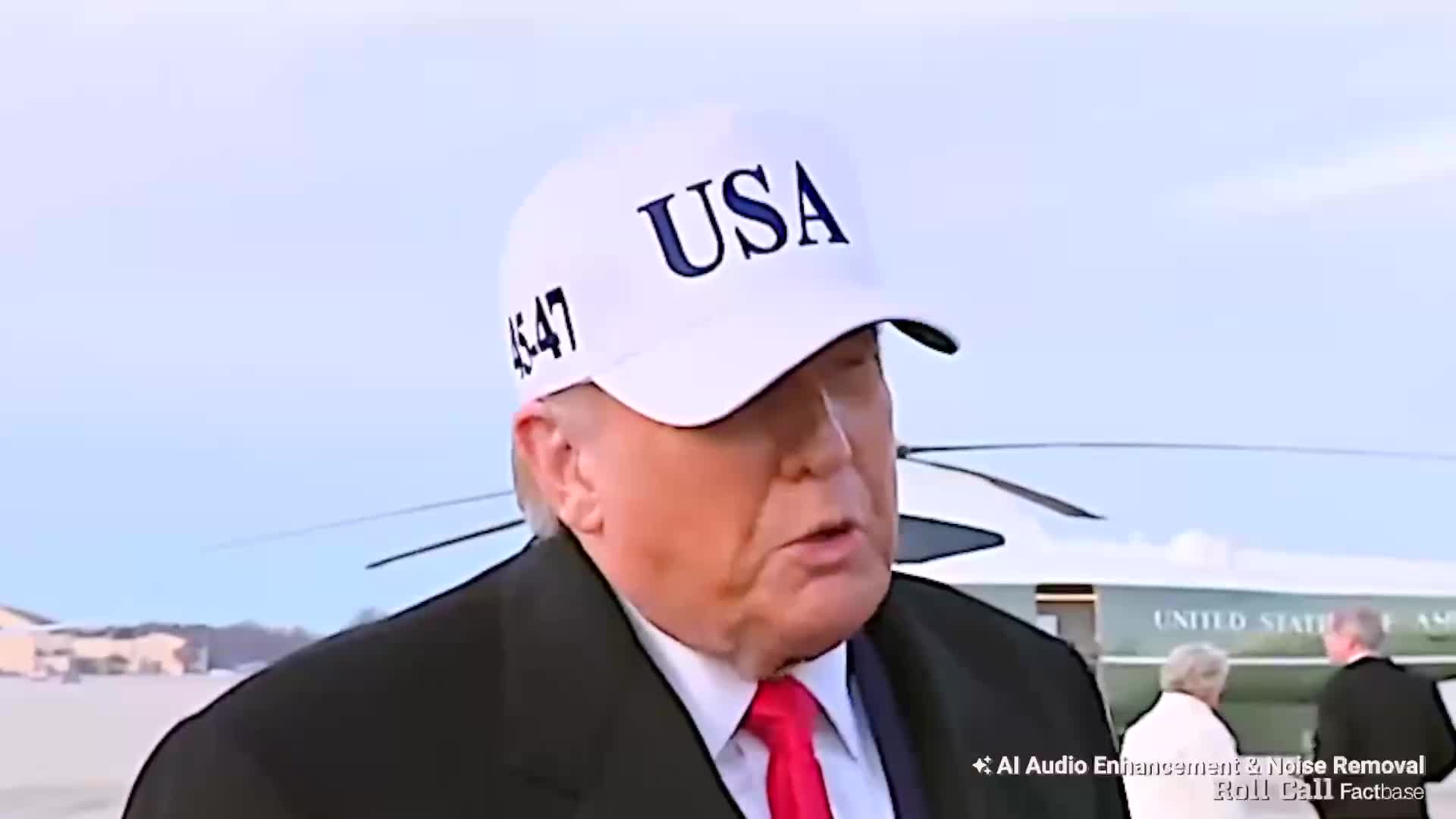 Press Gaggle: Donald Trump Speaks to Reporters After Air Force One Arrival - January 13, 2026