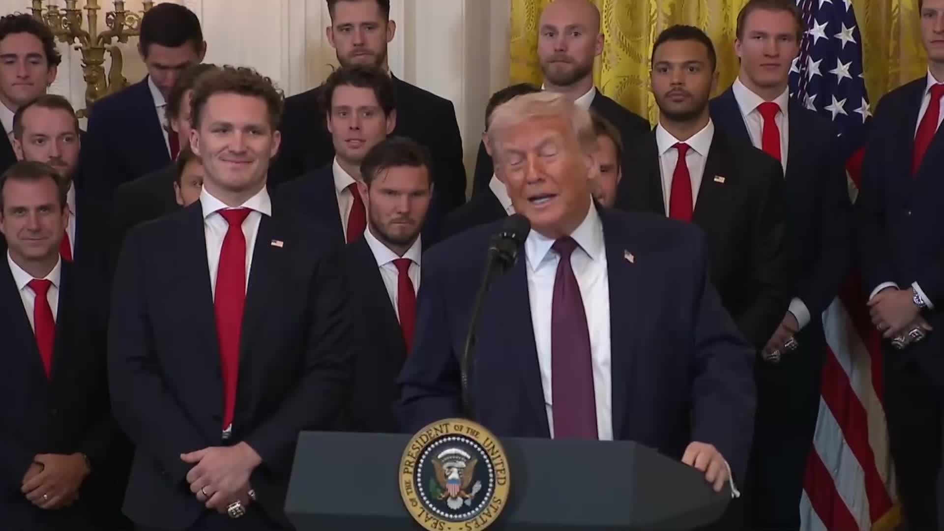 Remarks: Donald Trump Welcomes the Champion Florida Panthers to the White House - January 15, 2025