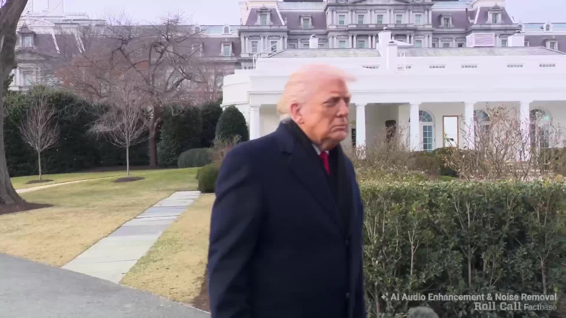 Press Gaggle: Donald Trump Speaks to Reporters Before Marine One Departure - January 16, 2026