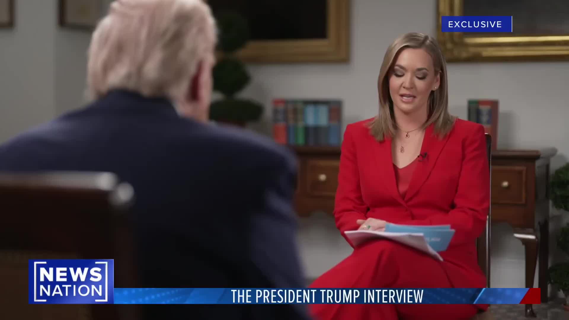 Interview: Katie Pavlich of NewsNation Interviews Donald Trump at The White House - January 20, 2026