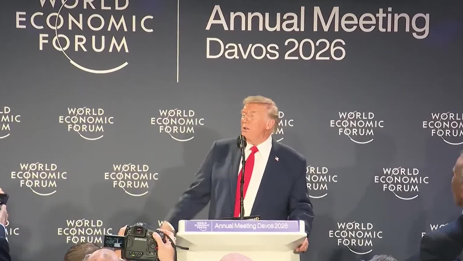 Remarks: Donald Trump Addresses a Reception for Business Leaders in Davos - January 21, 2026
