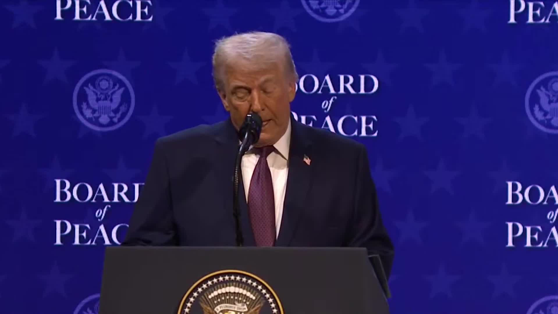 Remarks: Donald Trump Attends the First Board of Peace Meeting in Davos - January 22, 2026