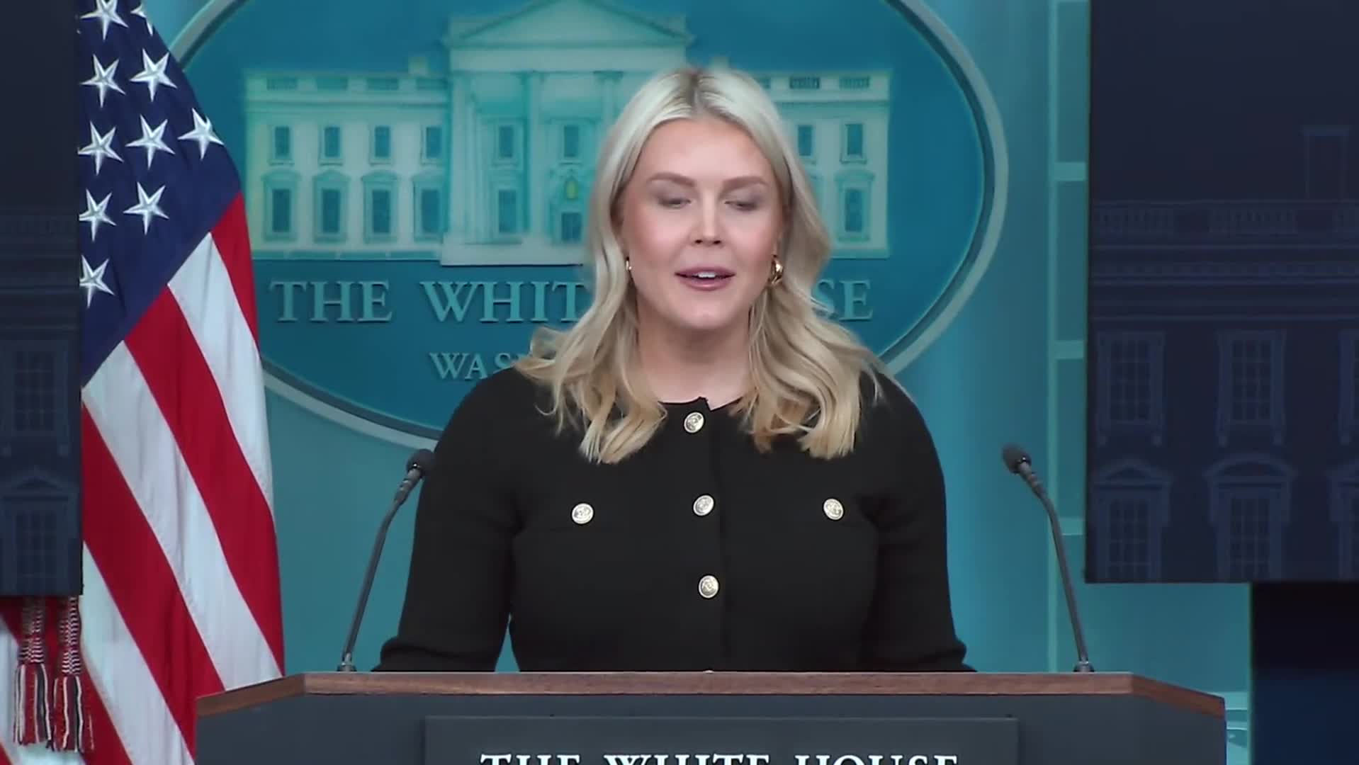 Press Briefing: Karoline Leavitt Holds a Press Briefing at The White House - February 18, 2026