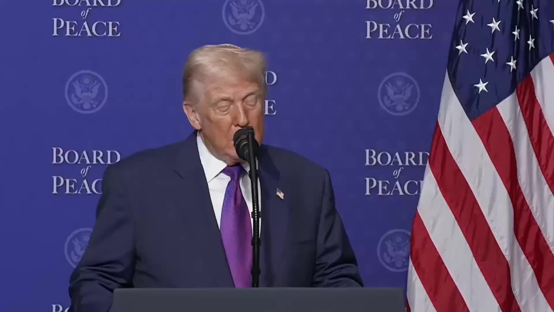 Speech: Donald Trump Addresses a Board of Peace Meeting in Washington - February 19, 2026