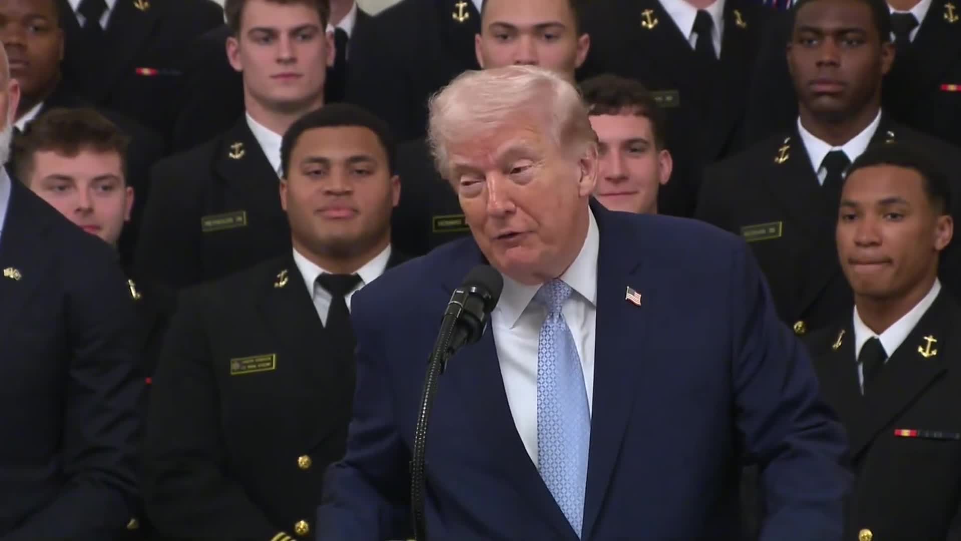 Remarks: Donald Trump Presents the Commander-in-Chief's Trophy to the USNA - March 20, 2026
