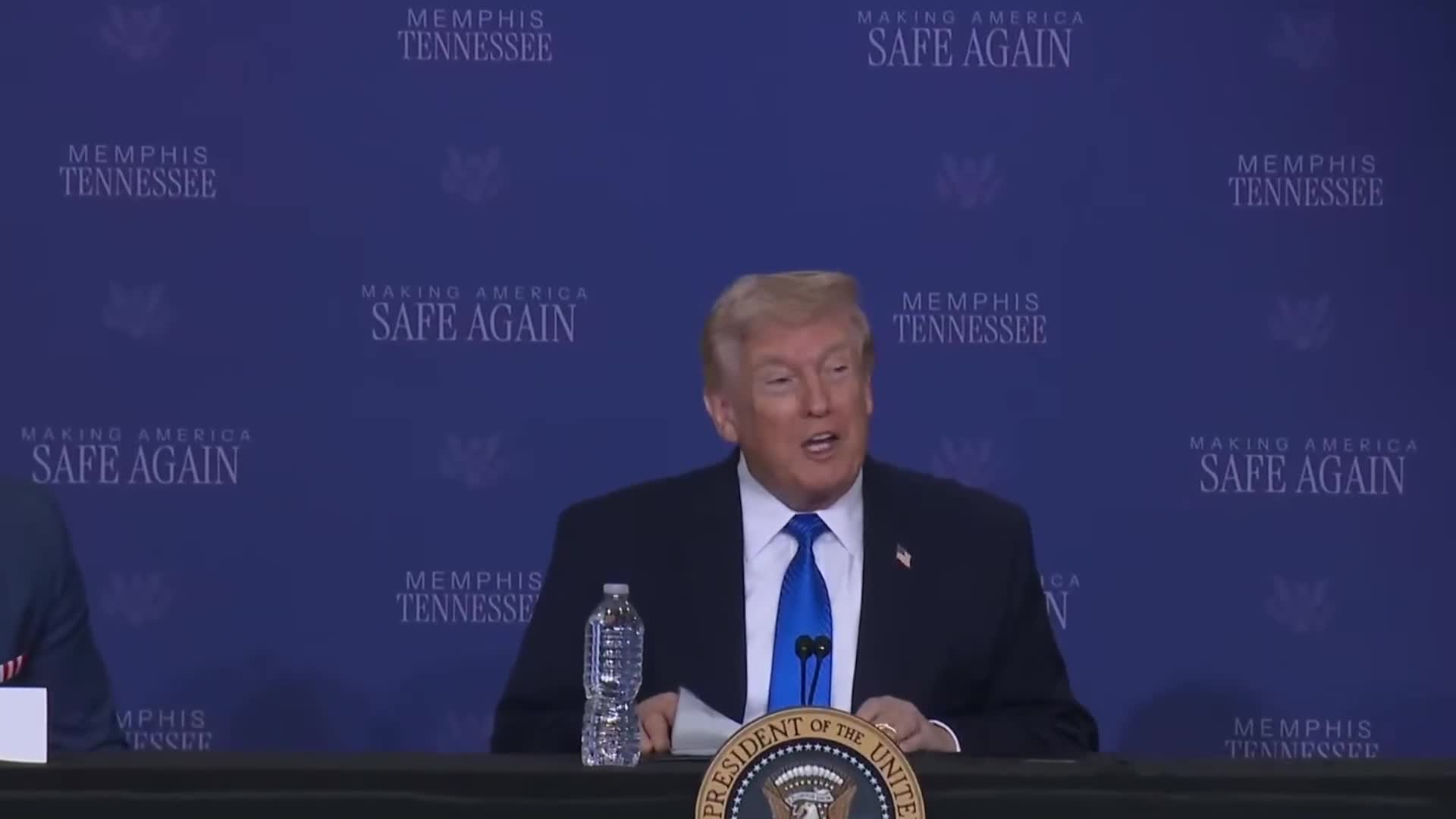 Remarks: Donald Trump Attends a Memphis Safe Task Force Roundtable - March 23, 2026