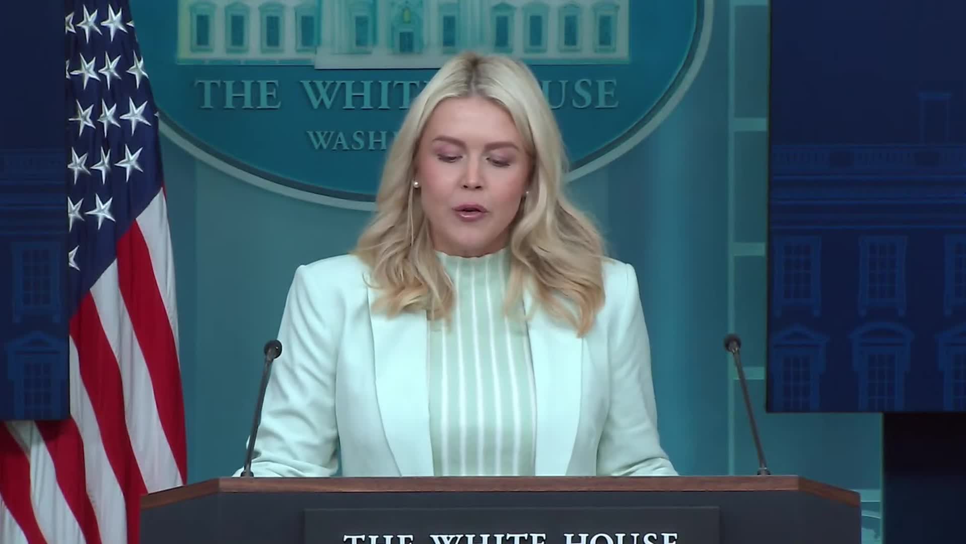 Press Briefing: Karoline Leavitt Holds a Press Briefing at The White House - March 25, 2026