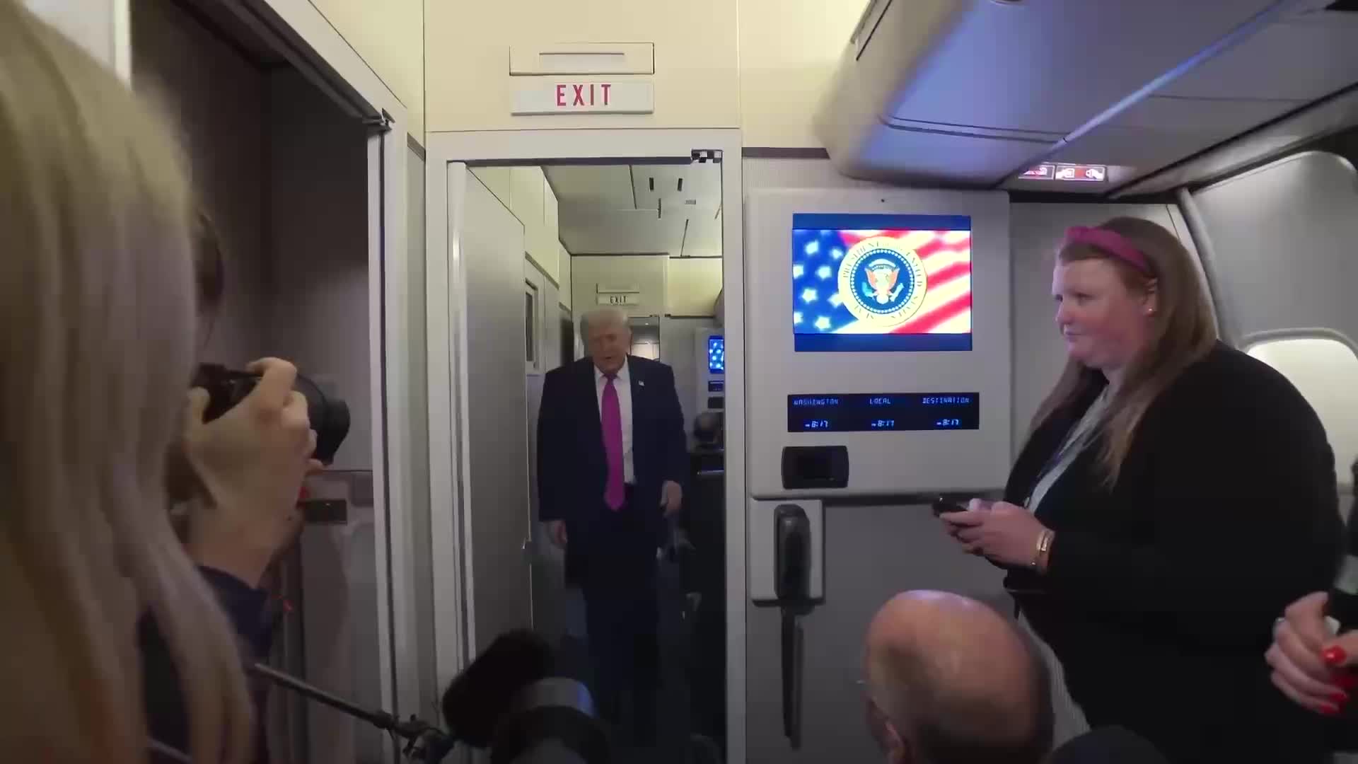Press Gaggle: Donald Trump Speaks to Reporters On Board Air Force One - March 29, 2026