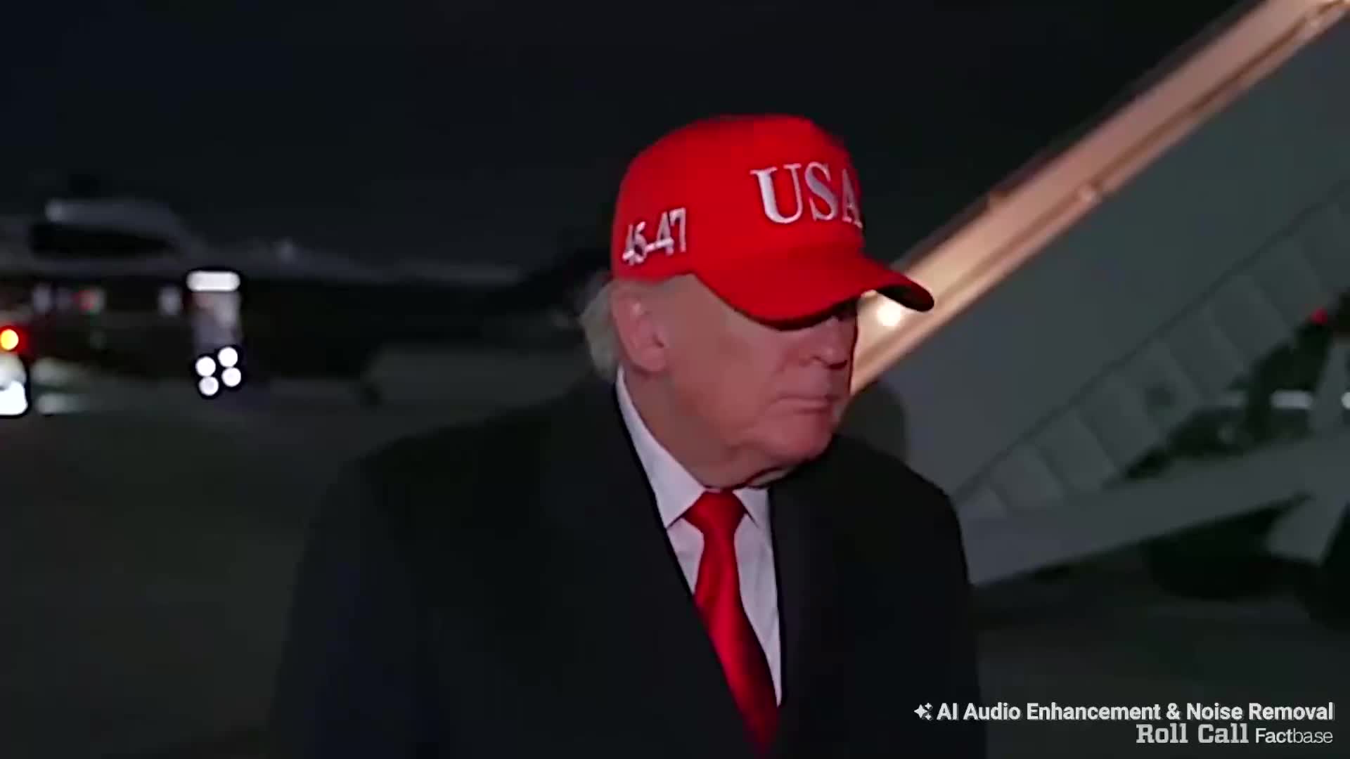 Press Gaggle: Donald Trump Speaks to Reporters After Air Force One Arrival - April 12, 2026