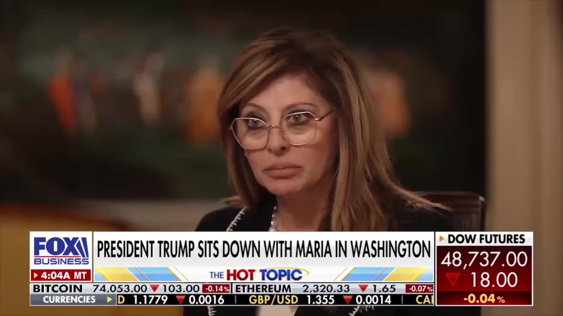 Interview: Maria Bartiromo Interviews Donald Trump on Her Fox Business Show - April 15, 2026