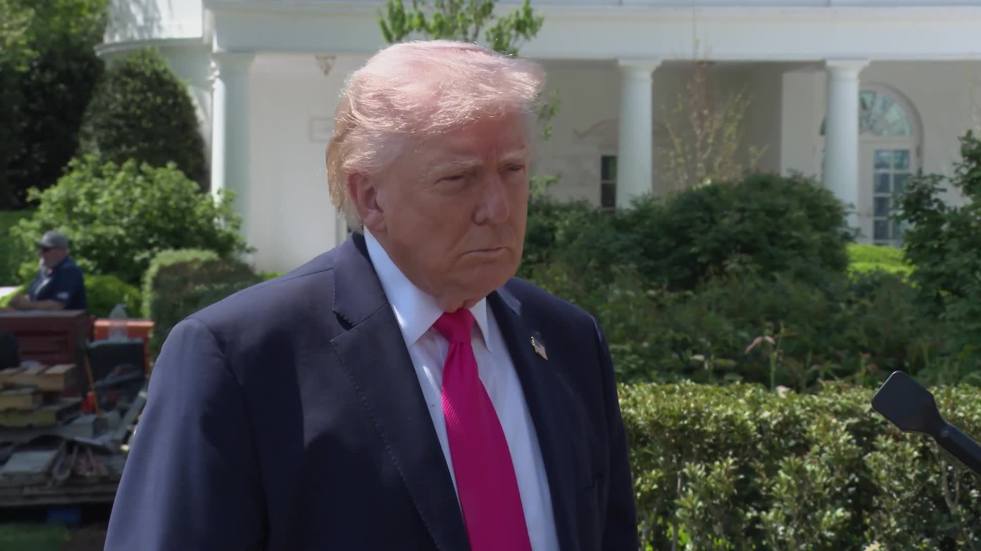 Press Gaggle: Donald Trump Speaks to Reporters Before Marine One Departure - April 16, 2026