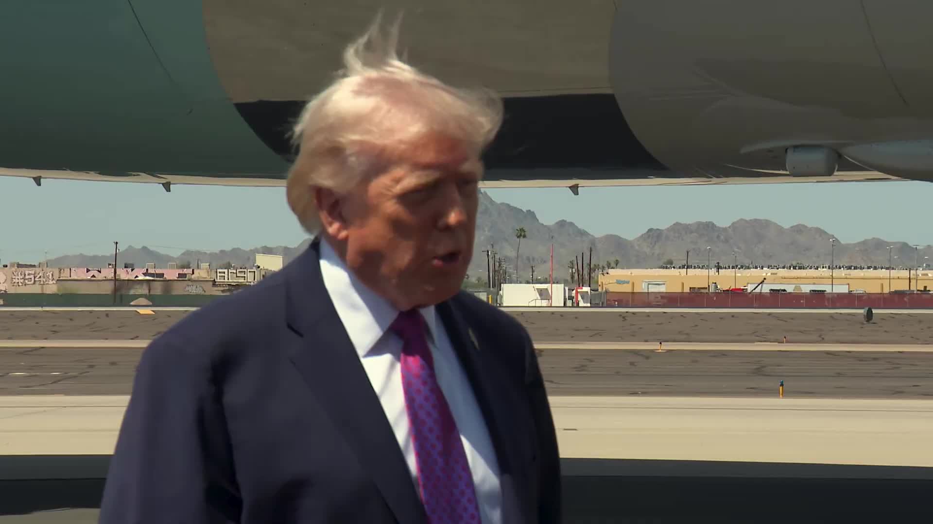 Press Gaggle: Donald Trump Speaks to Reporters After Air Force One Arrival - April 17, 2026