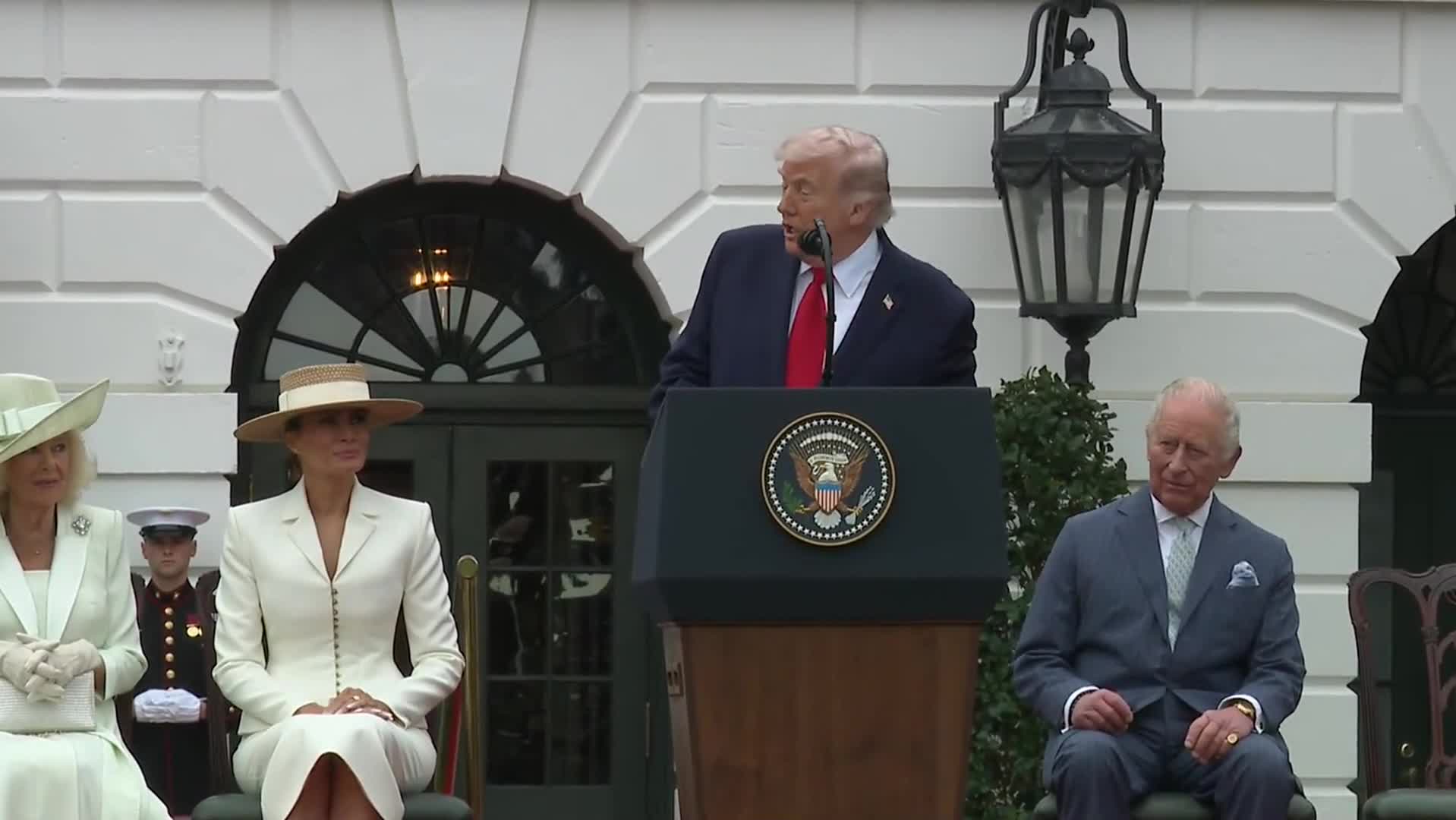 Remarks: Donald Trump Welcomes King Charles III to the White House - April 28, 2026