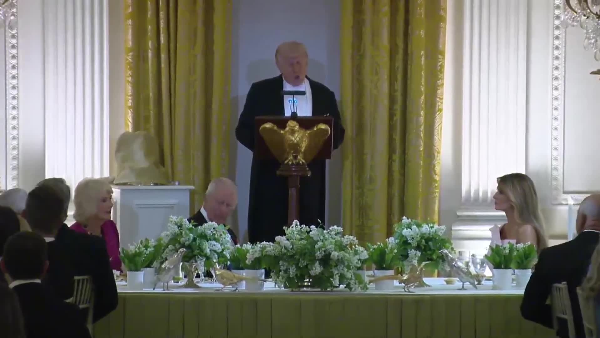 Remarks: Donald Trump and King Charles III Exchange Remarks at a Formal Dinner - April 28, 2026