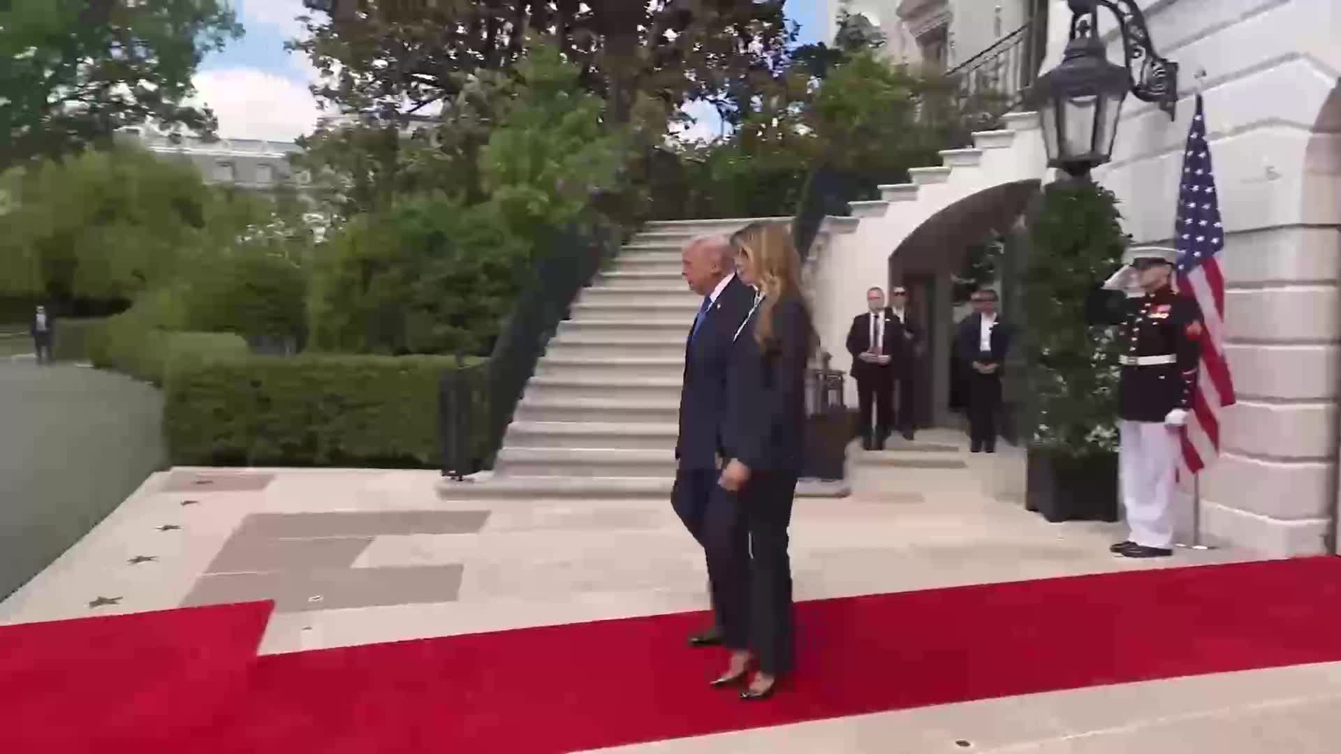 Remarks: Donald Trump Joins King Charles III for His Departure from the White House - April 30, 2026