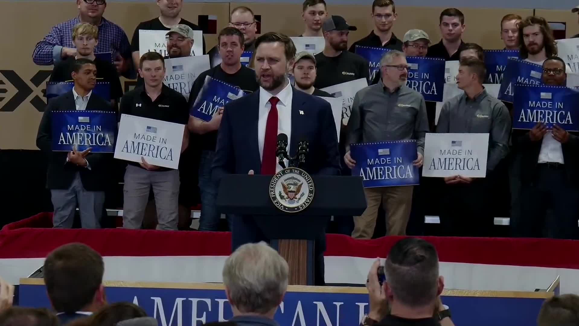 Speech: JD Vance Discusses the Economy at a Factory in Des Moines, Iowa - May 5, 2026