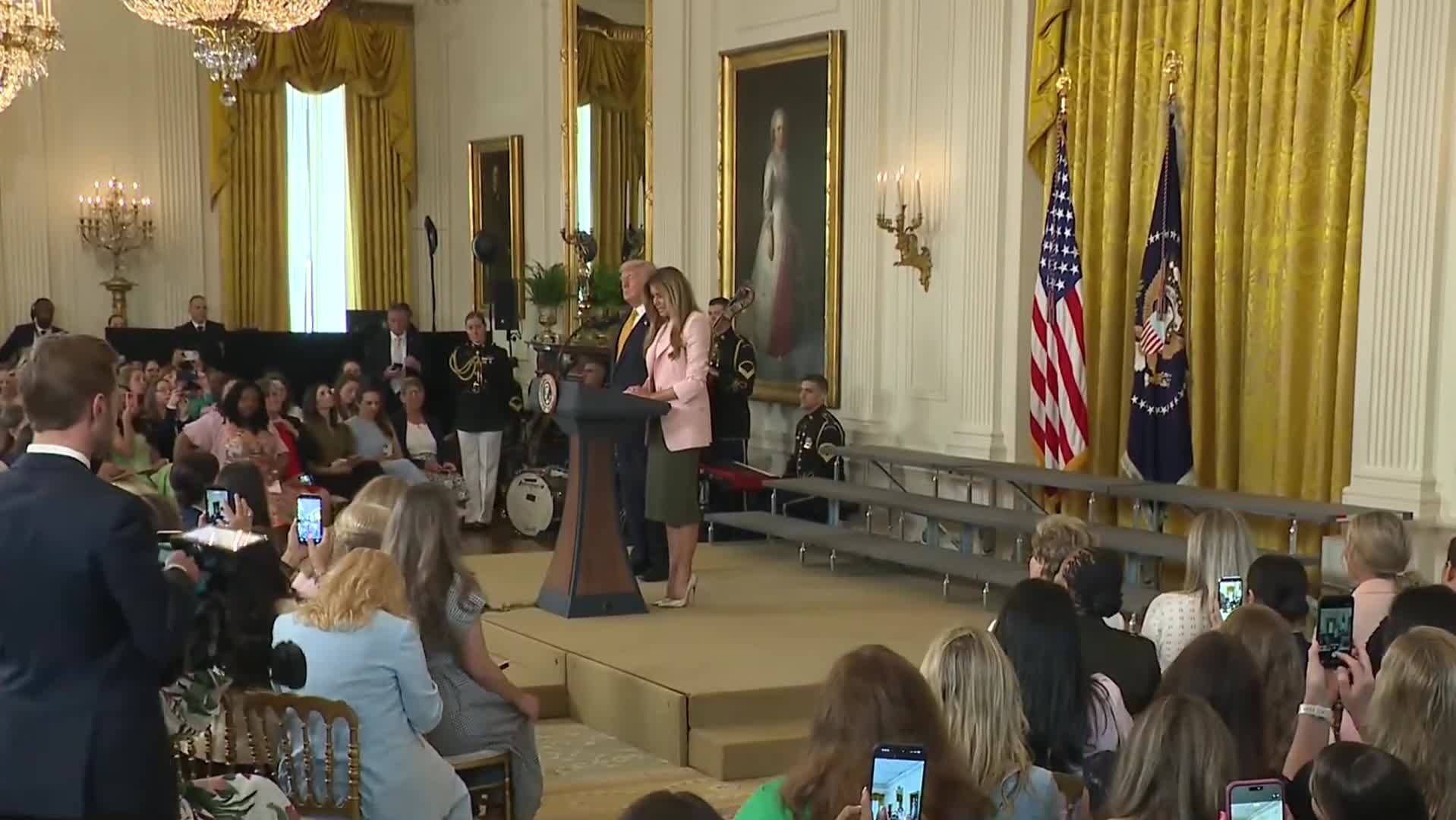 Remarks: Donald Trump and Melania Trump Host a Military Mother's Day Event - May 6, 2026