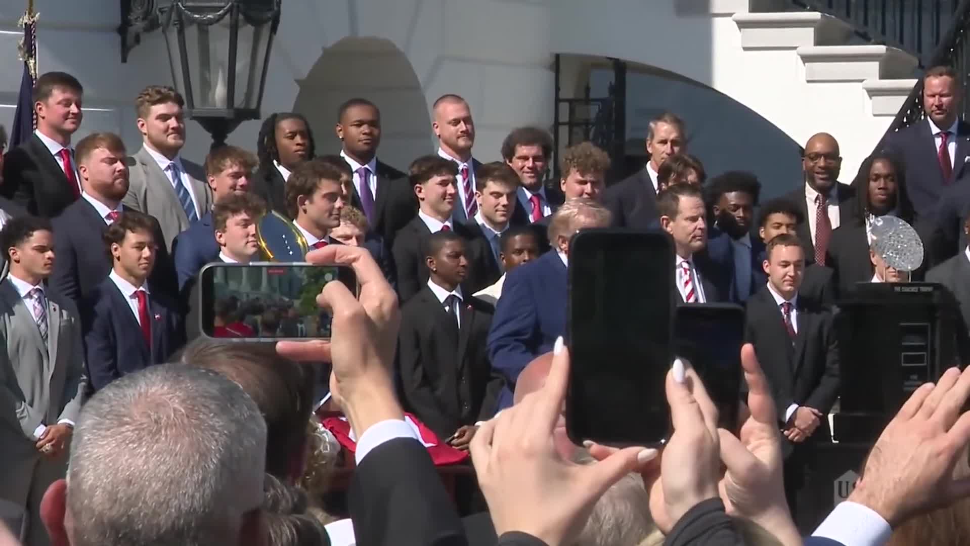 Remarks: Donald Trump Congratulates the 2026 NCAA Football Champion Indiana Hoosiers - May 11, 2026