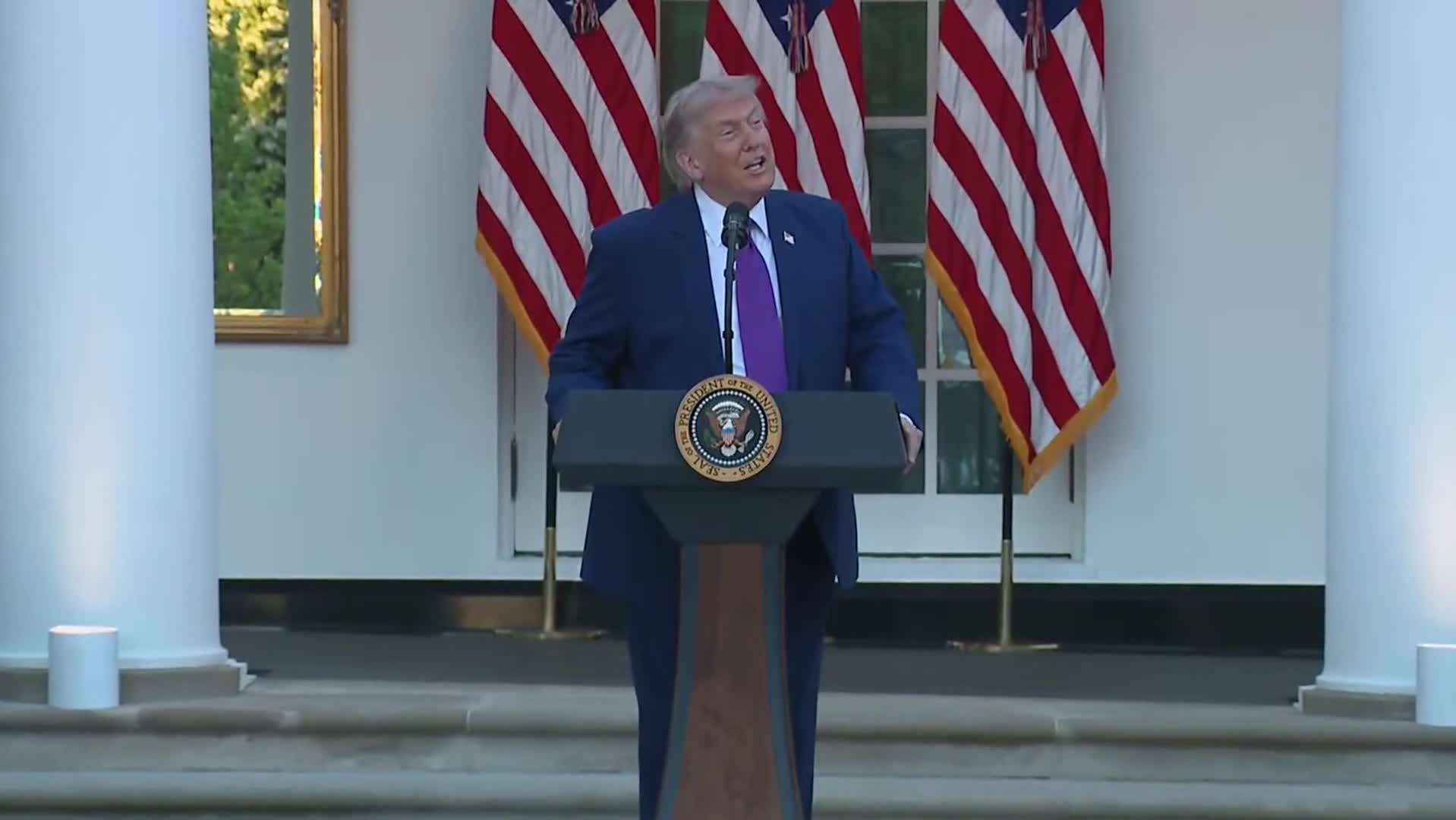 Speech: Donald Trump Holds a Rose Garden Dinner for Law Enforcement Officials - May 11, 2026