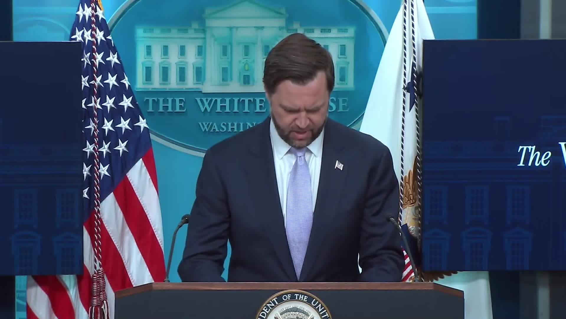 Press Briefing: JD Vance Holds a Press Briefing at The White House - May 19, 2026