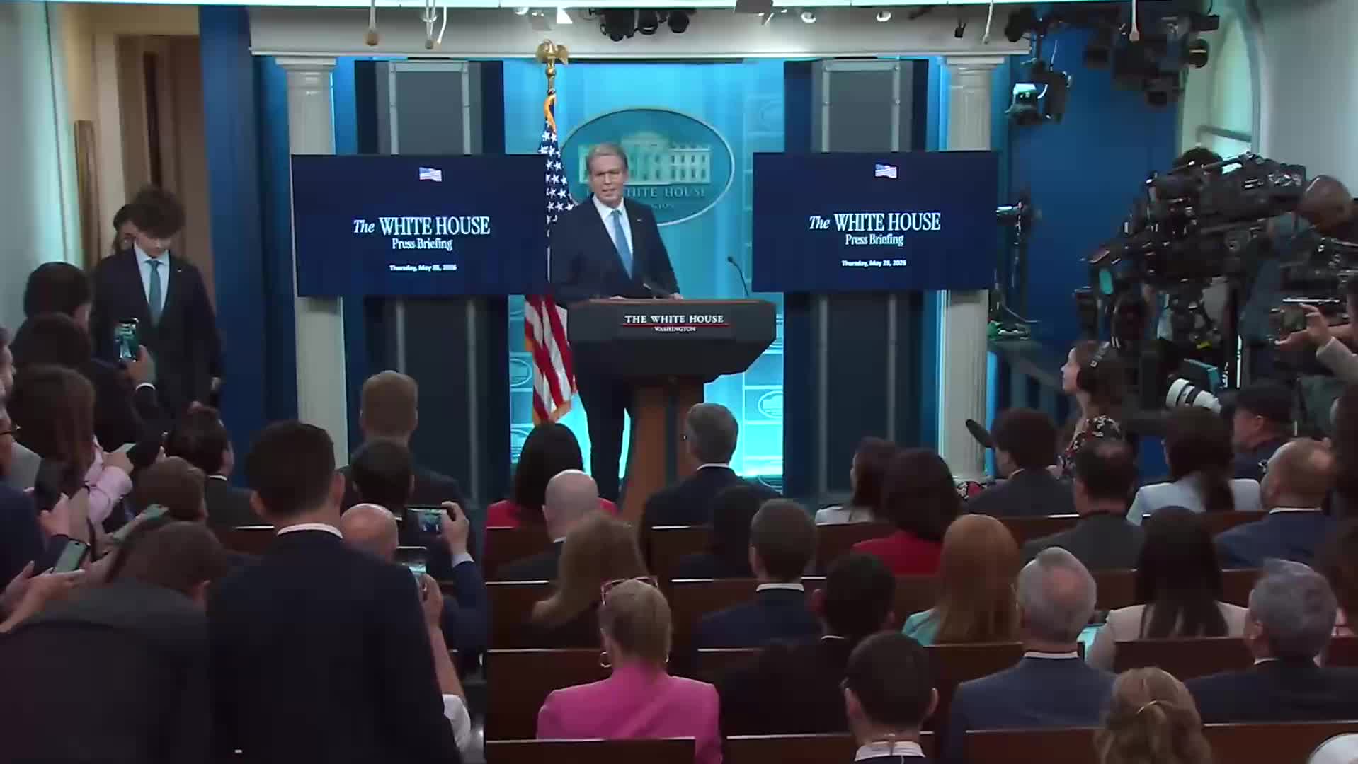 Press Briefing: Scott Bessent Holds a Press Briefing at The White House - May 28, 2026