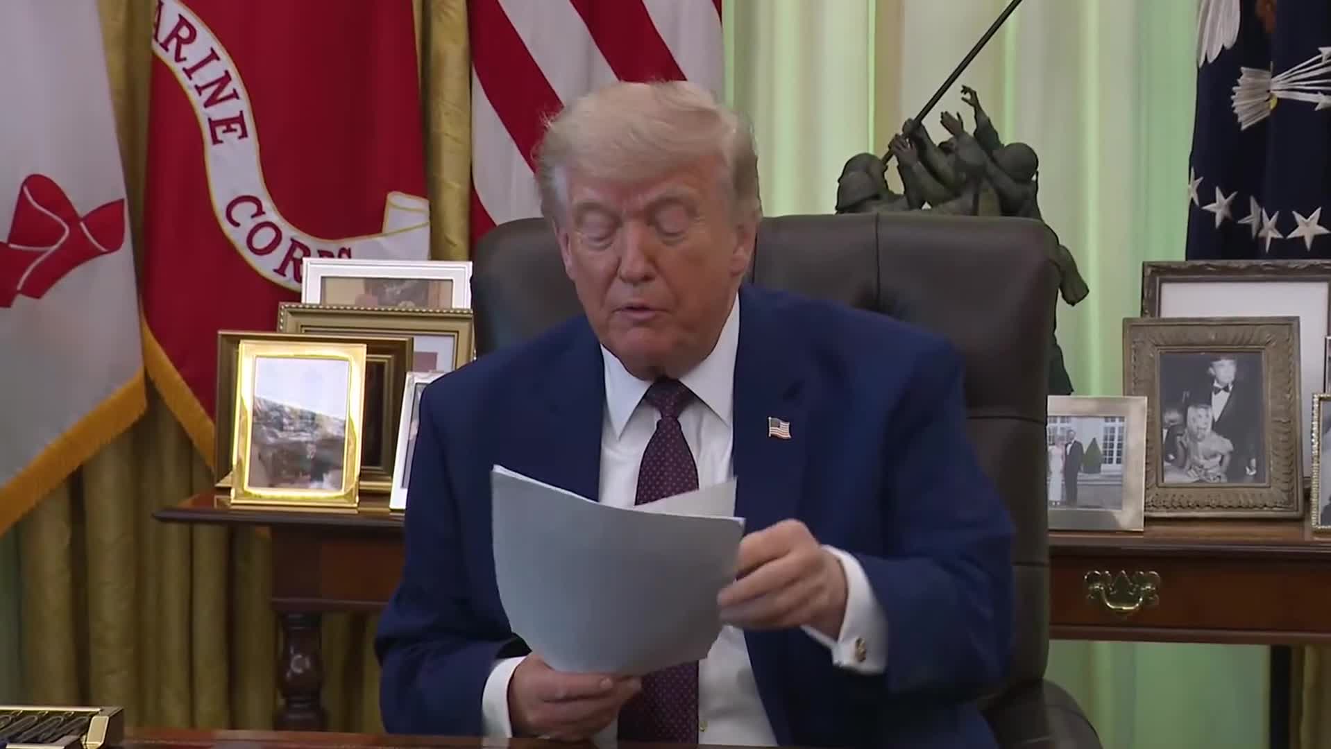 Remarks: Donald Trump Signs an Executive Order on Trade in the Oval Office - June 3, 2026