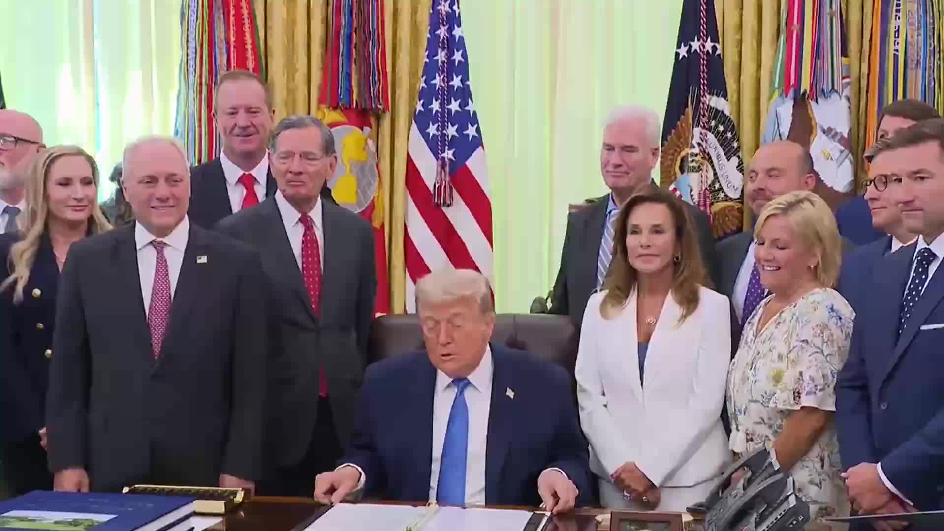 Remarks: Donald Trump Signs Into Law Immigration Enforcement Funding - June 10, 2026