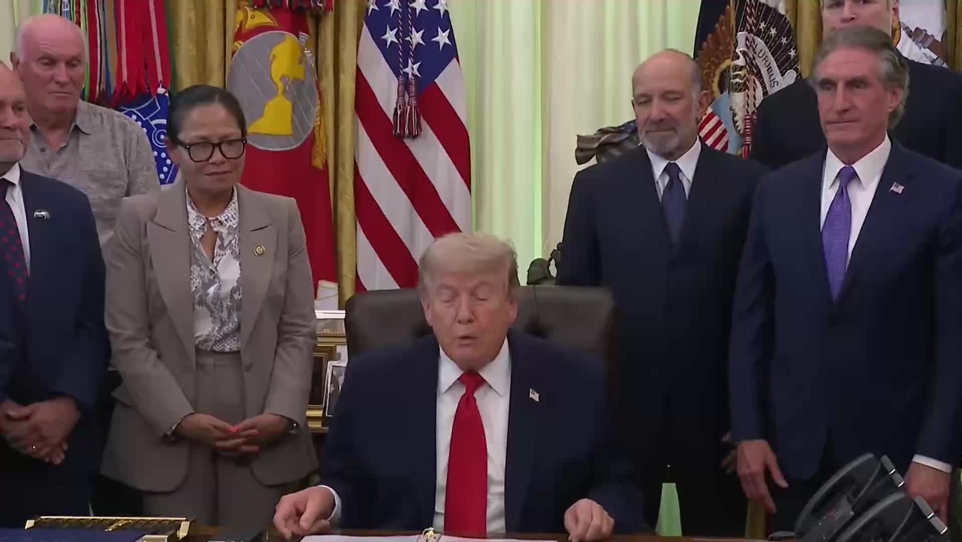 Remarks: Donald Trump Signs a Commercial Fishing Proclamation in the Oval Office - June 11, 2026