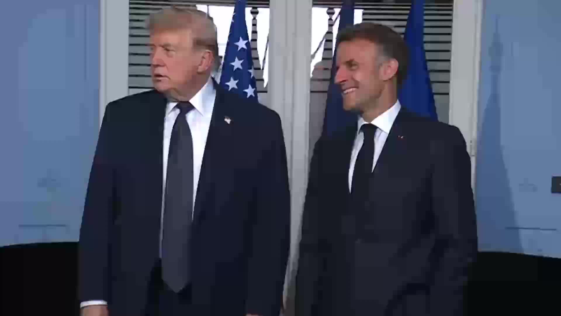 Remarks: Donald Trump Holds a Bilat with Emmanuel Macron of France at the G7 - June 15, 2026