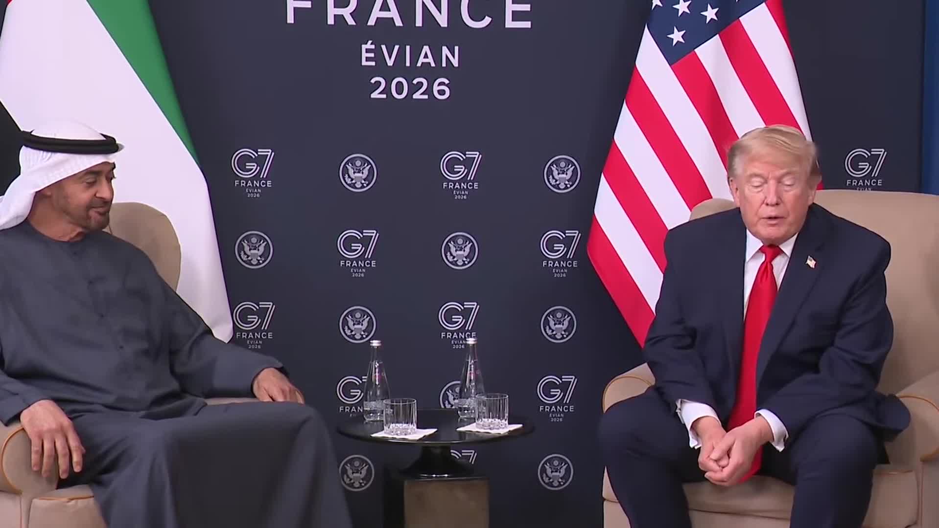 Remarks: Donald Trump Holds a Bilat with Mohamed bin Zayed Al Nahyan of the UAE - June 16, 2026