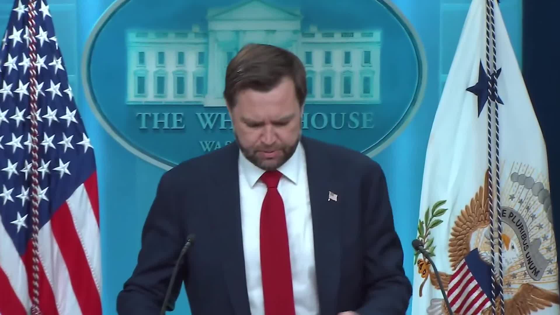 Press Briefing: JD Vance Holds a Press Briefing at The White House - June 18, 2026