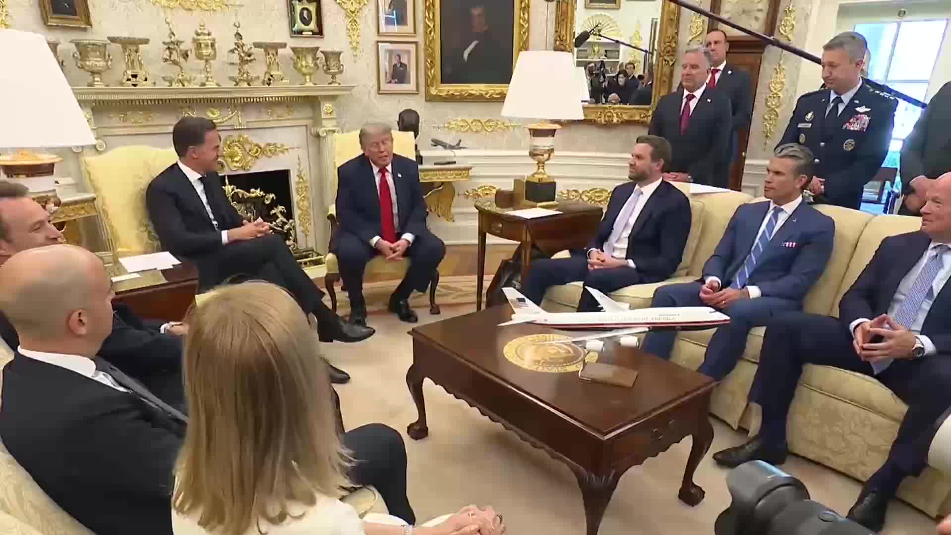 Remarks: Donald Trump Meets with Mark Rutte of NATO - June 24, 2026