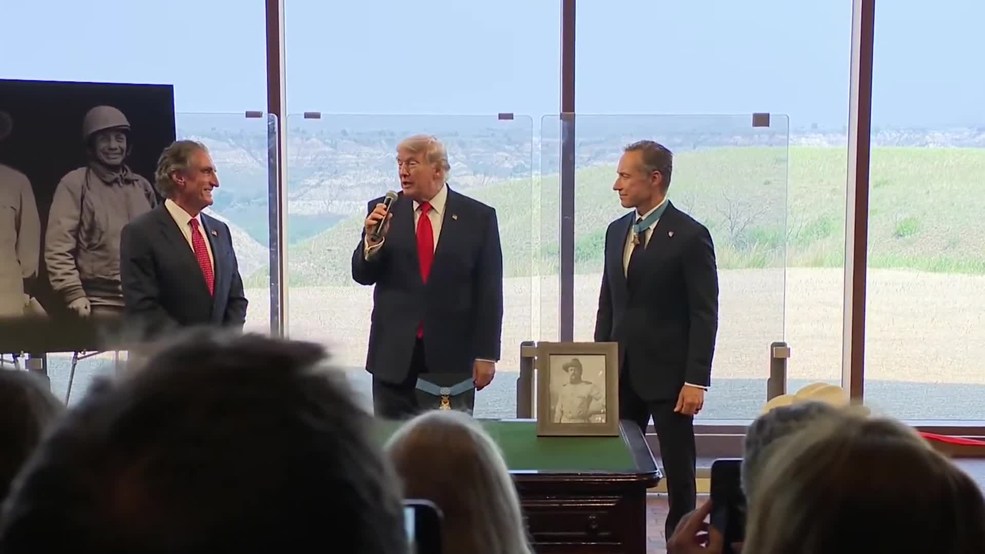 Remarks: Donald Trump Attends a Ceremony at the Teddy Roosevelt Presidential Library - July 1, 2026