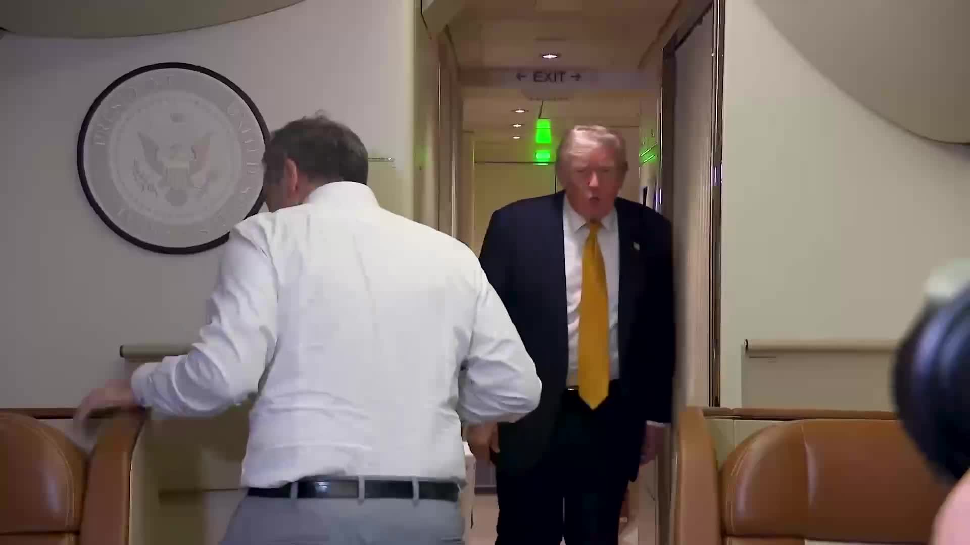 Press Gaggle: Donald Trump Speaks to Reporters On Board Air Force One - July 8, 2026