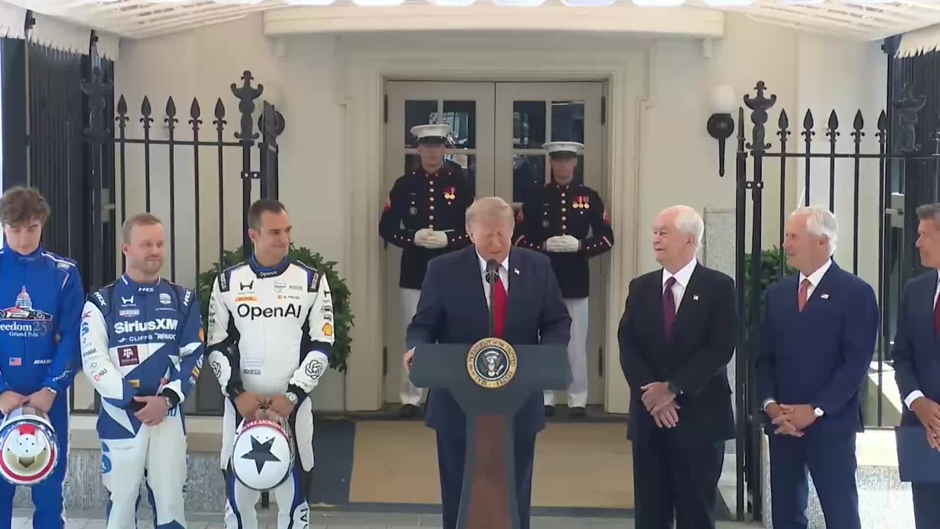 Remarks: Donald Trump Delivers Remarks at a Freedom 250 Grand Prix Showcase - July 13, 2026