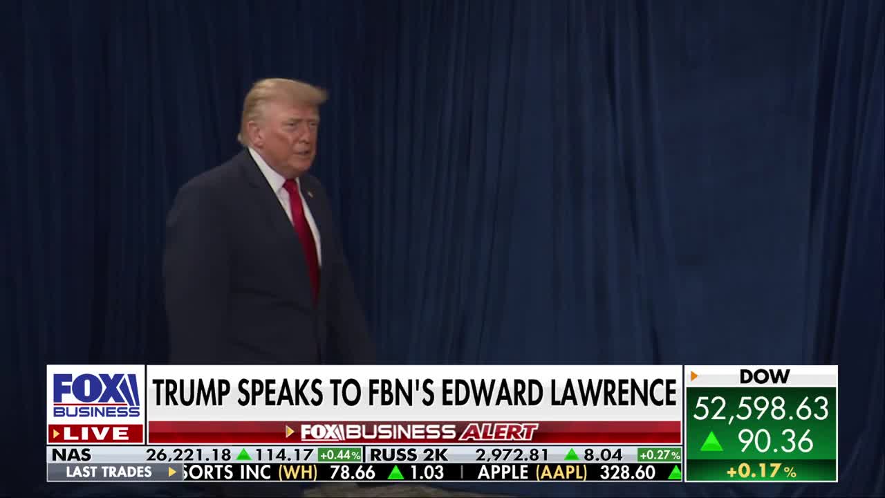 Interview: Edward Lawrence Interviews Donald Trump for Fox Business in Pennsylvania - July 15, 2026