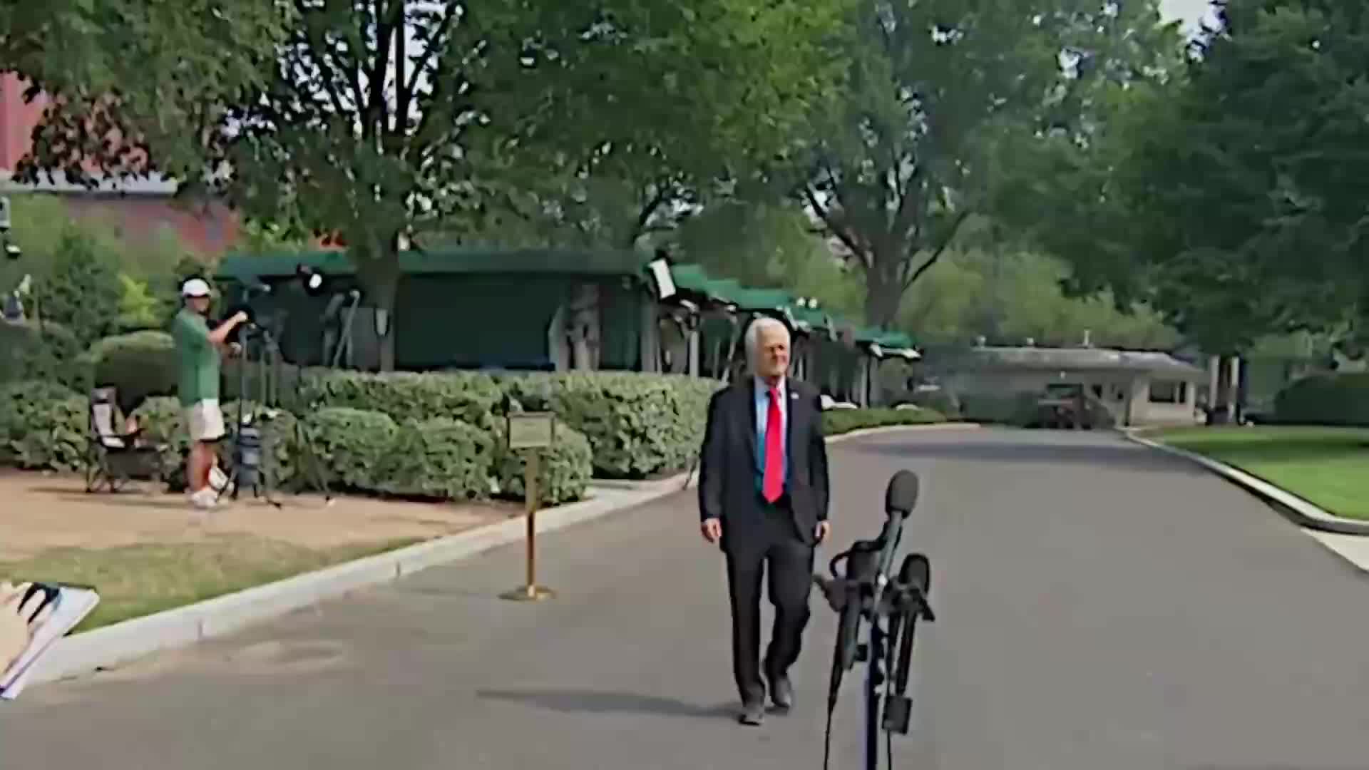 Press Briefing: Peter Navarro Speaks to Reporters Outside the White House - July 17, 2026
