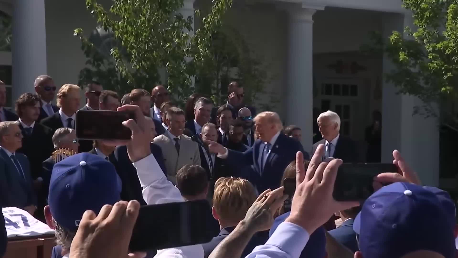 Remarks: Donald Trump Congratulates the 2026 World Series Champion Dodgers - July 23, 2026