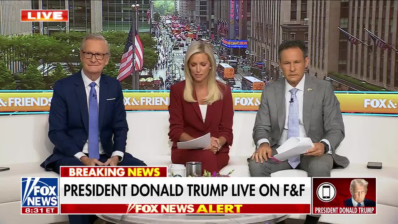 Interview: Donald Trump Calls In for a Live Interview on Fox News' Fox & Friends - July 28, 2026