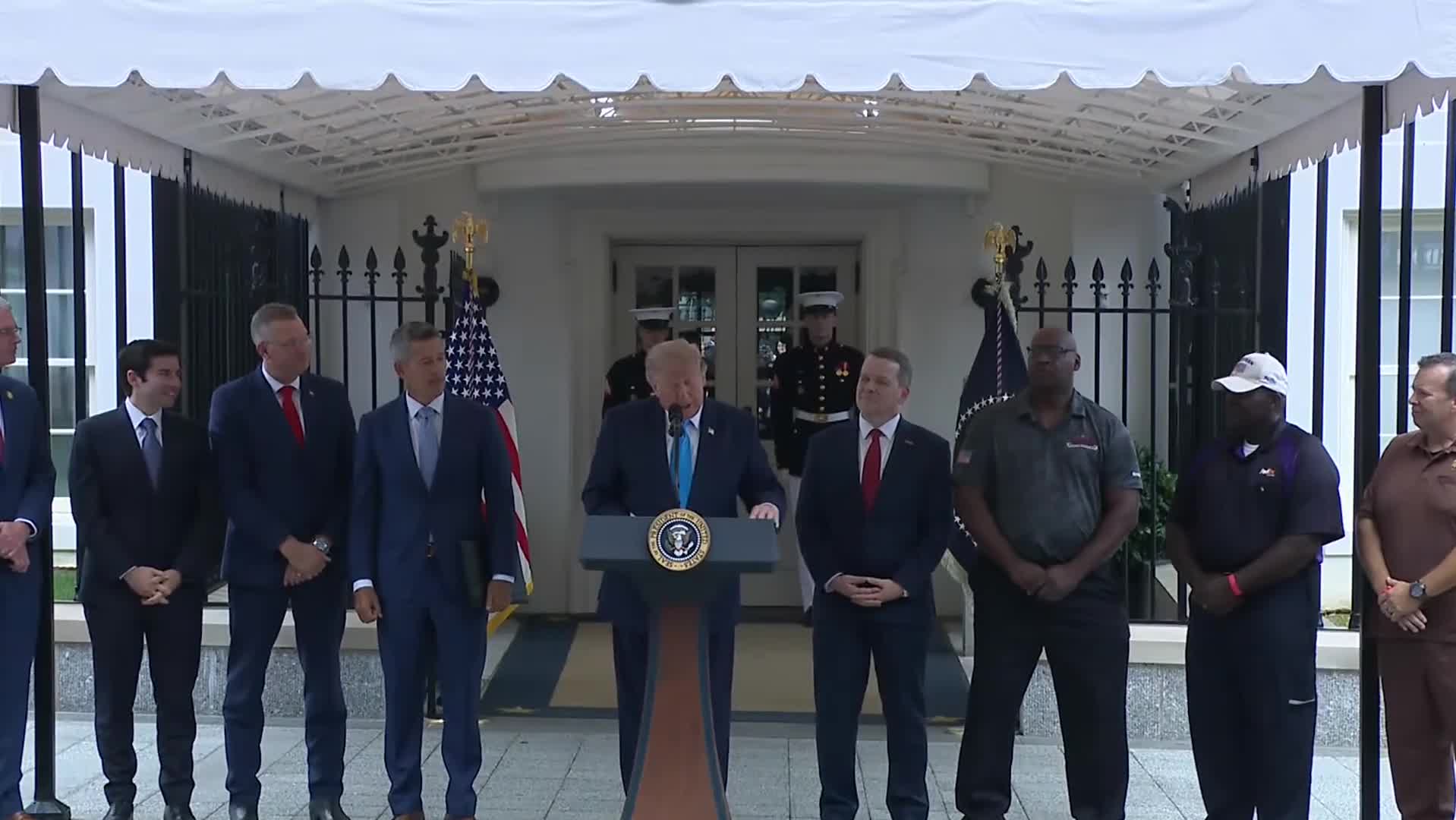 Remarks: Donald Trump Announces a Veterans Trucking Initiative - July 30, 2026